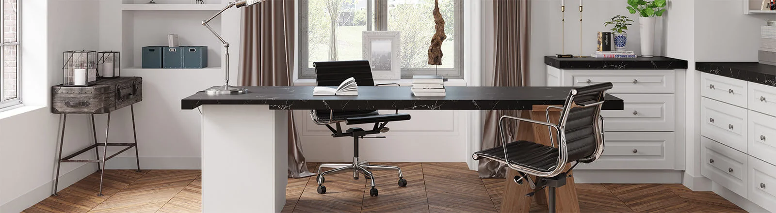 Built-in office cabinetry