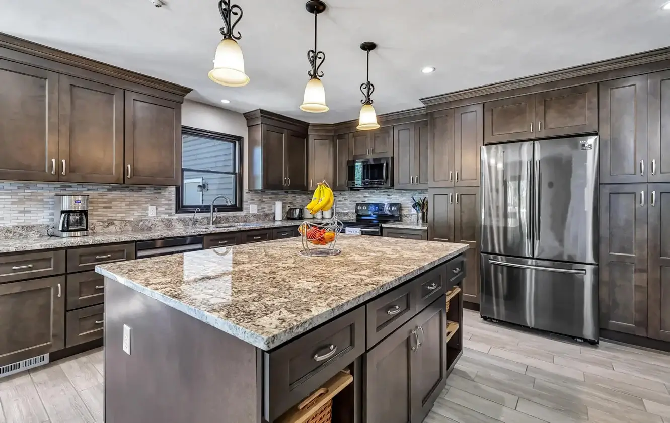 Coffee Slate cabinetry