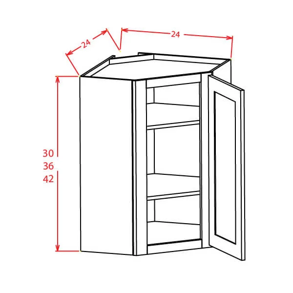 Wall Diagonal Corner Cabinet