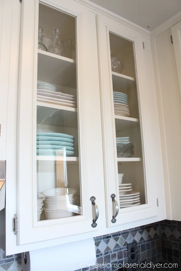 Beveled Clear Glass Door