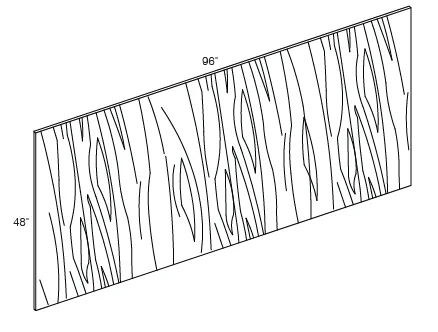 Back Panel (Short Grain)