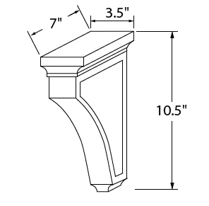 Transitional Corbel