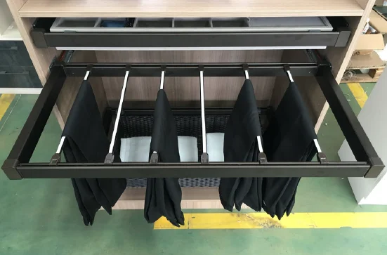Slide Out Trousers Rack