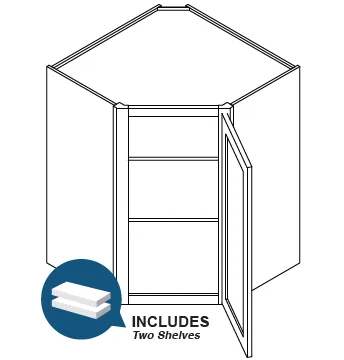 Corner Wall Cabinet