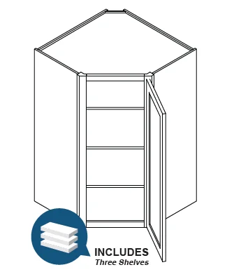 Corner Wall Cabinet