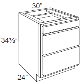 Drawer Base Cabinet alternate view