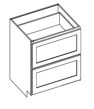 2 Drawer Base Cabinet