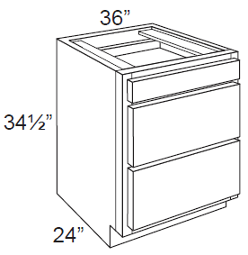 Drawer Base Cabinet alternate view