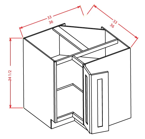 Lazy Susan Base Cabinet