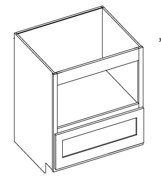 Microwave Base Cabinet