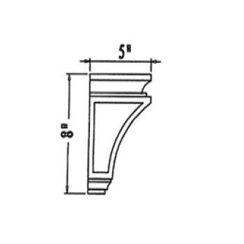 Shaker Design Corbel