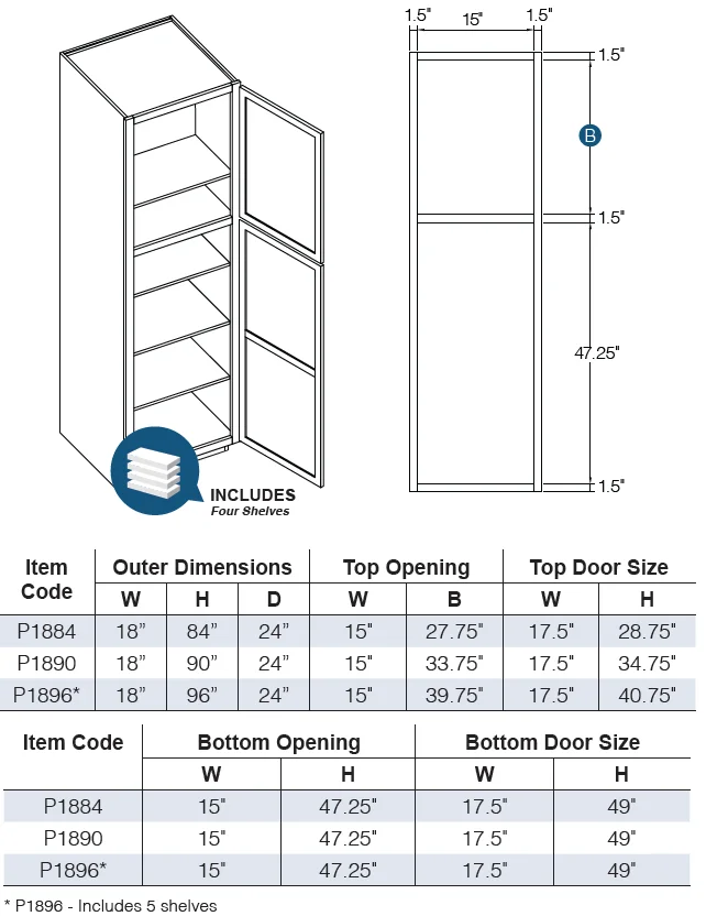Pantry Cabinet alternate view