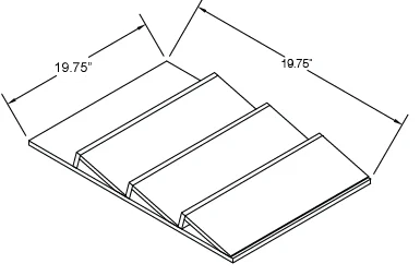 Natural Spice Tray Drawer Insert for B21/B24 Drawer