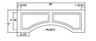 Arched Valance