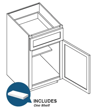 Single Door Vanity Cabinet