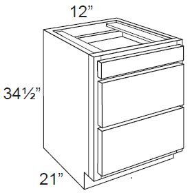 Drawer Vanity Base Cabinet