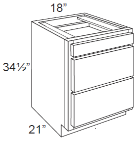 Drawer Vanity Base Cabinet