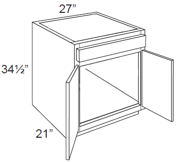 Vanity Sink Base Cabinet alternate view