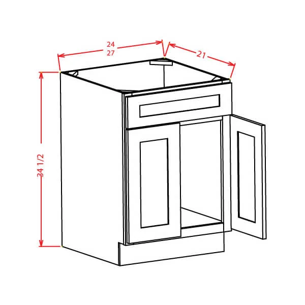 Vanity Sink Base Cabinet