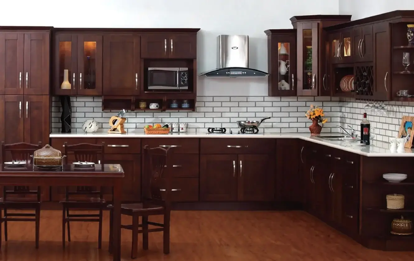 Espresso Shaker cabinetry