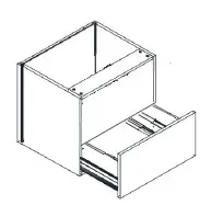 Base Microwave Cabinet