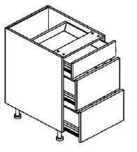 Drawer Vanity Base Cabinet