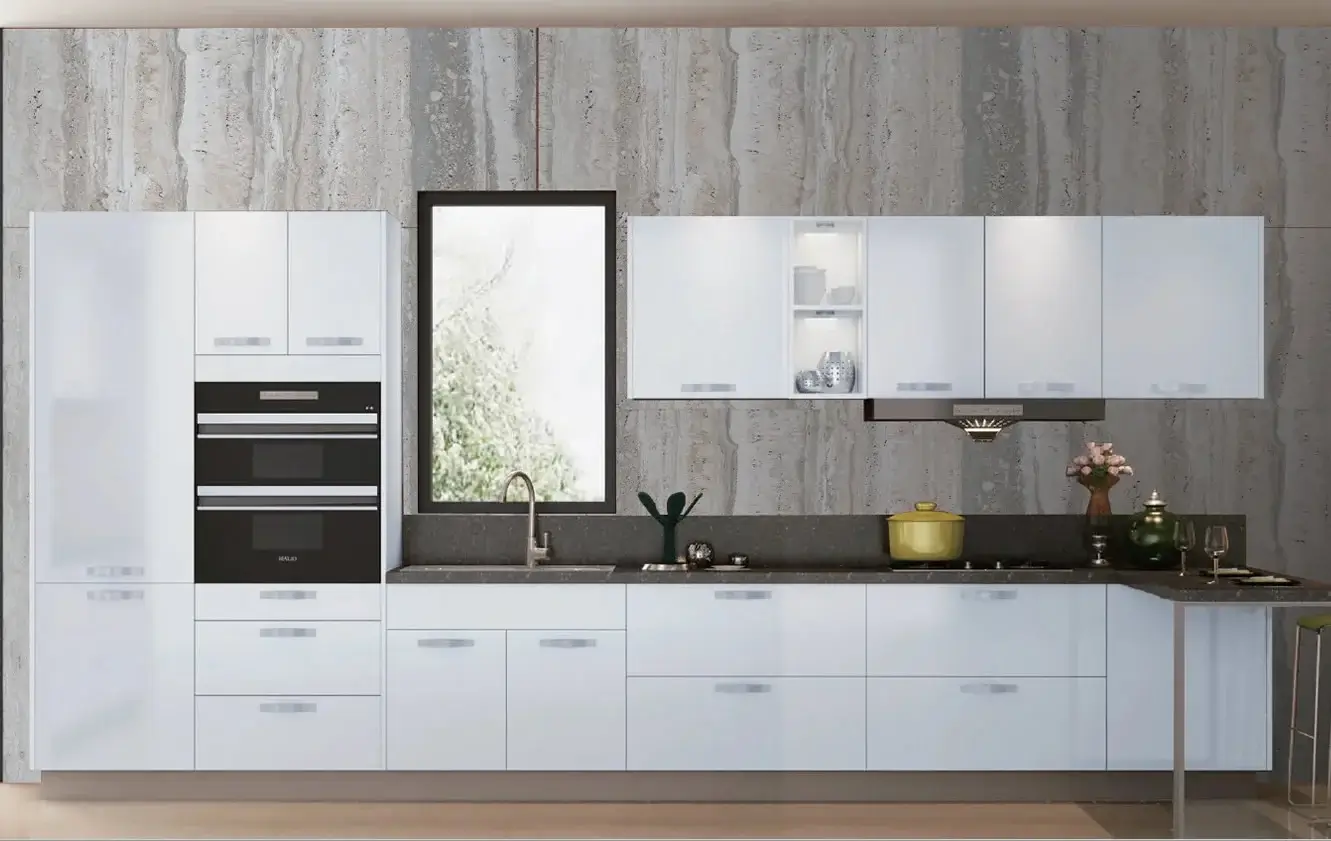 Modern White cabinetry
