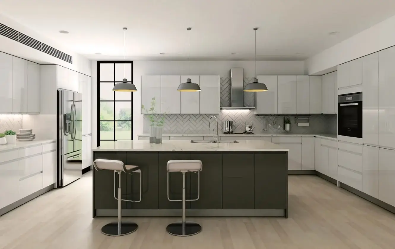 Modern Luna cabinetry