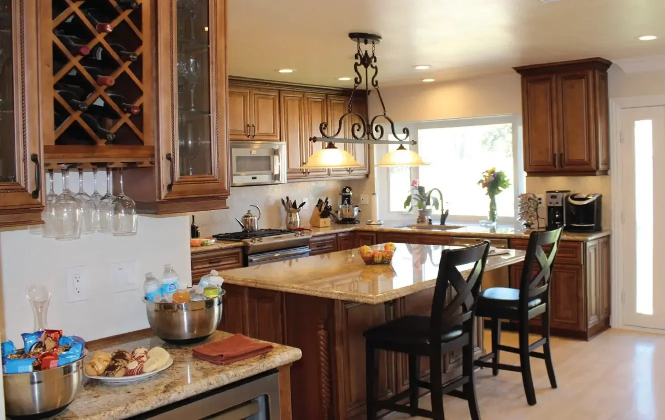 Rustic Rope cabinetry