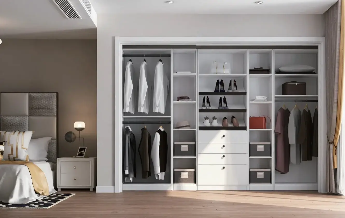 Leather White cabinetry